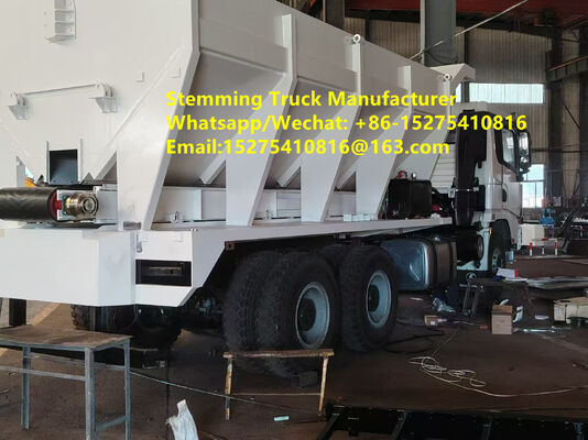 Good quality Intelligent Stemming Truck blasting of large open-pit gold iron coal mine hole filling vehicle 25ton Mongolia Guinea Kazakhstan Uzbekistan Indonesia DRC Saudi Arabia Australia