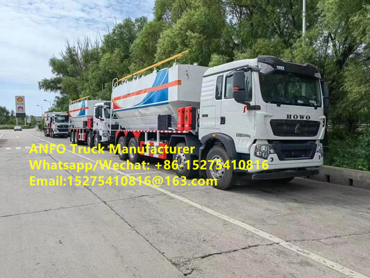 Mesin pencampur dan pengisian ANFO di lokasi Erdene Tavan Tolgoi 15T, Truk peledak ANFO, Unit Manufaktur Peledak Bergerak Emulsi, MEMU MMU