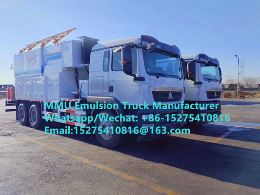 Harga rendah TREAD yang disesuaikan 15/20/25/30Ton pencampuran dan pengisian emulsi Bulk ANFO Truk peledak bergerak Unit manufaktur Монгол НЭГ KONGO DRC PERU GHANA ZIMBABWE Mining Blasting Service MMU