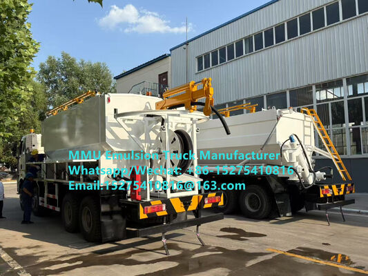 Multifunctional HOWO 20Ton BCRH-20 mixing and charging machine emulsion Bulk explosive truck Mongolia Mines Blast mobile explosive Manufacturing Unit Kazakhstan Uzbekistan Indonesia Congo MEMU MMU