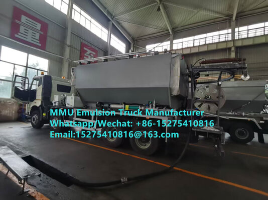 Mesin pencampur dan pengisian multifungsi HOWO 20Ton BCRH-20 truk curah bahan peledak emulsi Tambang Mongolia Unit Manufaktur Bahan Peledak Bergerak (MEMU) MMU Kazakhstan Uzbekistan Indonesia Kongo DRC