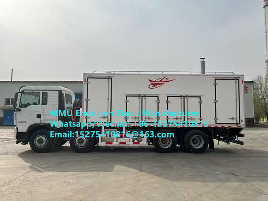 ORICA 20/25TON MIXING AND CHARGING EMULSION BULK EXPLOSIVES TRUCK VEHICLE FOR WET OR DRY BLASTHOLES Fast and efficient loading for large-scale operations reducing downtime and improving productivity