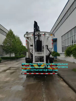 Pencampuran dan pengisian bahan peledak minyak amonium berat multi-fungsi di lokasi Truk 15/20/25Ton Truk ANFO Emulsi Berat MMU MEMU Rusia/Kazakhstan/Uzbekistan/Indonesia/Layanan Peledakan Pertambangan Guinea