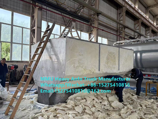 Pengadukan dan pengisian bahan peledak minyak amonium berat multifungsi Truck 15/20/25Ton Heavy Emulsion ANFO Truck MMU MEMU Rusia/Kazakhstan/Uzbekistan/Indonesia/Guinea Mining Blasting Service