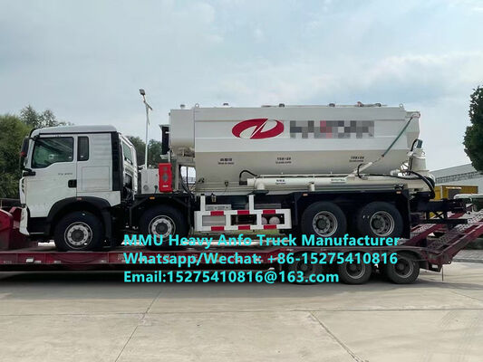 Pencampuran dan pengisian bahan peledak minyak amonium berat multi-fungsi dengan kinerja biaya tinggi Truk 15/20/25Ton Truk ANFO Emulsi Berat Zambia/Zimbabwe/Tanzania/Ghana/Guinea/Peru Layanan Peledakan Pertambangan