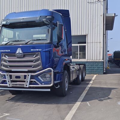 HOWO NX 6×4 Traktor Traktor dengan 380HP Mesin dan Heavy-duty Leaf Spring Suspension untuk Pengangkutan Kargo Berat