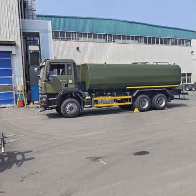 Truk Tangki Air HOWO TX 6×4 dengan Standar Emisi Euro 2 Muatan 20T dan Area Percikan ＞16m untuk Pengendalian Debu dan Pembersihan Kota