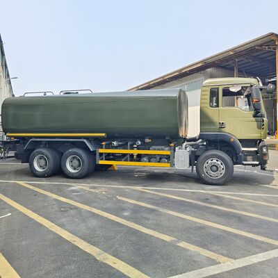 Truk Tangki Air HOWO TX 6×4 dengan Muatan 20T dan Standar Emisi Euro 2 untuk Pengendalian Debu Jalan