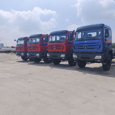 BEIBEN 2638 6×4 Heavy Duty Traktor Truck dengan 380HP WEICHAI Engine dan Mercedes-Benz Technology Chassis