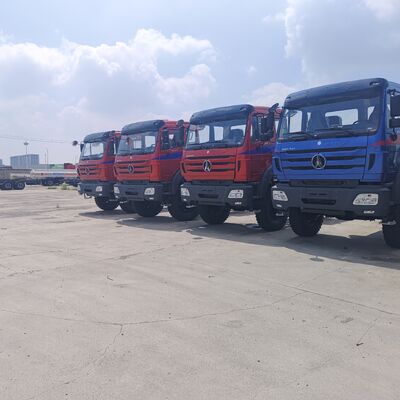 BEIBEN 2638 4×4 Heavy Duty Off-Road Dump Truck dengan Mesin WEICHAI 380HP dan Sasis Teknologi Mercedes-Benz untuk Penambangan