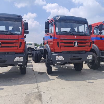 BEIBEN 2642 8×4 Heavy Duty Mining Dump Truck dengan mesin WEICHAI 420HP dan muatan 35-45 ton untuk pertambangan dan quarry
