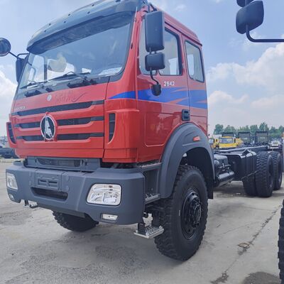 BEIBEN 2642 8×4 Heavy Duty Mining Dump Truck dengan mesin WEICHAI 420HP dan muatan 35-45 ton untuk pertambangan dan quarry