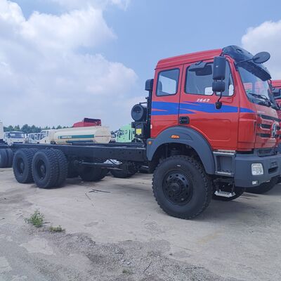 BEIBEN 2638 6×6 Heavy Duty Mining Dump Truck dengan mesin WEICHAI 380HP dan muatan 30-35 ton untuk penambangan off-road
