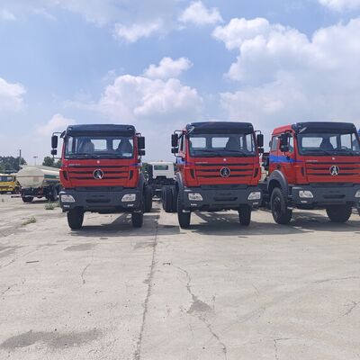BEIBEN 2642 8×4 Heavy Duty Mining Dump Truck dengan mesin WEICHAI 420HP dan muatan 35-45 ton untuk pertambangan dan quarry