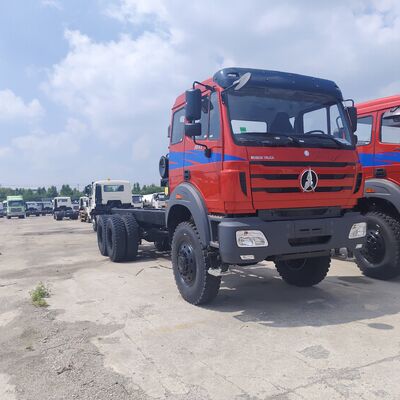 BEIBEN 2638 6×4 Heavy Duty Mining Dump Truck dengan mesin WEICHAI 380HP dan muatan 25-35 ton untuk operasi pertambangan