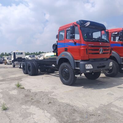 BEIBEN 2642 6×6 Mining Dump Truck dengan mesin 420HP WEICHAI dan muatan 30-40 ton untuk pertambangan tugas berat