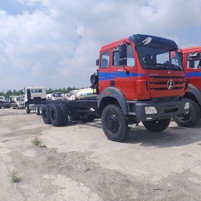 BEIBEN 2642 6×6 Mining Dump Truck dengan mesin 420HP WEICHAI dan muatan 30-40 ton untuk pertambangan tugas berat