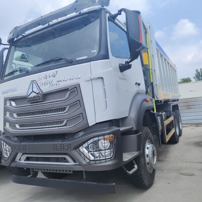 HOWO NX 6×4 Heavy Duty Dump Truck dengan Mesin 400HP dan 25-35 Ton Muatan untuk Pertambangan dan Konstruksi