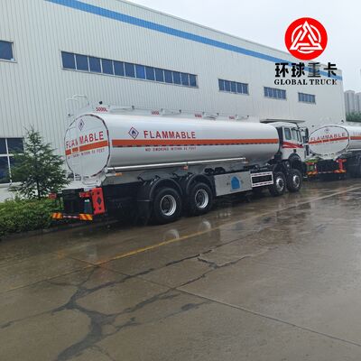 Truk Tangki Bahan Bakar Tambang Beiben 8x8 35000L dengan Sasis Tugas Berat untuk Kongo Afrika