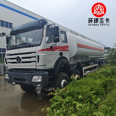 Beiben 8×8 35,000L Heavy Duty Off-Road Fuel Bowser Truck untuk Pertambangan Kongo