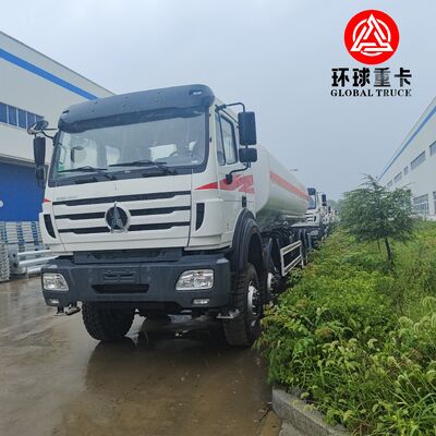Beiben 8x8 35000L Tanker Fuel Truck Heavy Duty Diesel Tanker Truck untuk Proyek Pertambangan Kongo