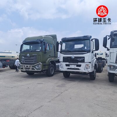 Truk Traktor HOWO NX 6x4 Baru 430HP Penggerak Kanan Prime Mover untuk Logistik Tugas Berat