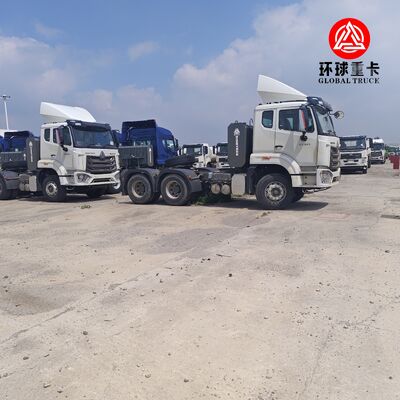 Truk Traktor HOWO NX 6x4 Baru 430HP Penggerak Kanan Prime Mover untuk Logistik Tugas Berat