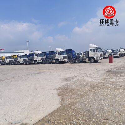 Truk Traktor HOWO NX 6x4 Baru 430HP Penggerak Kanan Prime Mover untuk Logistik Tugas Berat