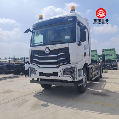 Brand New HOWO NX 6x4 430HP Pengemudi Kanan Traktor Truk Prime Mover untuk Tanzania Logistics