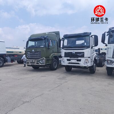 Brand New HOWO NX 6x4 430HP Pengemudi Kanan Traktor Truk Prime Mover untuk Tanzania Logistics
