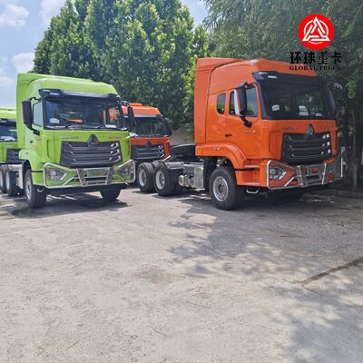 Brand New HOWO NX 6x4 430HP Pengemudi Kanan Traktor Truk Prime Mover untuk Tanzania Logistics