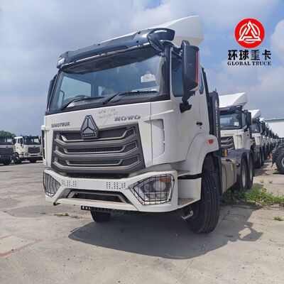 Brand New HOWO NX 6x4 430HP Pengemudi Kanan Traktor Truk Prime Mover untuk Tanzania Logistics