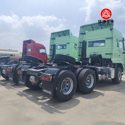 Brand New HOWO NX 6x4 Traktor Truk 400HP Mesin Diesel Prime Mover untuk Heavy Duty Logistik