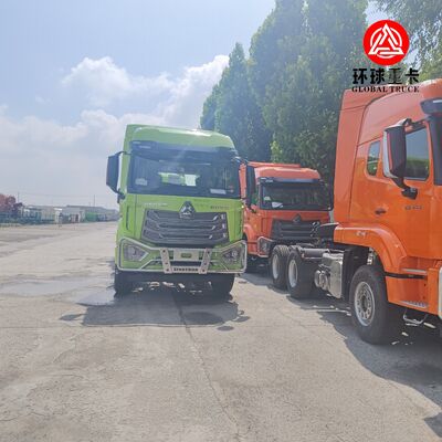Truk Traktor Tugas Berat Sinotruk HOWO NX 430HP 6x4 Drive Prime Mover Baru untuk Pasar Afrika
