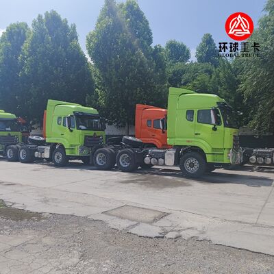 Truk Traktor Tugas Berat Prime Mover Sinotruk HOWO NX 430HP 6x4 Drive untuk Logistik Internasional