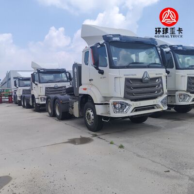Brand New HOWO NX 371HP 6x4 Heavy Duty Tractor Head Truck untuk Pengangkutan Barang Afrika