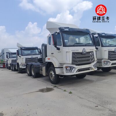 Merek baru HOWO NX 6x4 Traktor kepala truk dengan 371HP mesin diesel untuk transportasi kargo berat