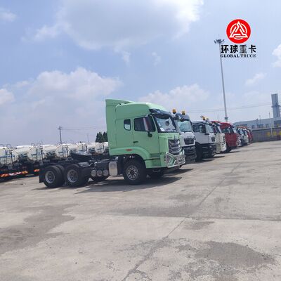 Truk Traktor Tugas Berat Prime Mover Sinotruk HOWO NX 430HP 6x4 Baru untuk Transportasi Kontainer dan Kargo