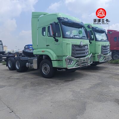 Truk Traktor Sinotruk HOWO NX 6x4 Baru 430HP Heavy Duty Prime Mover untuk Logistik dan Transportasi