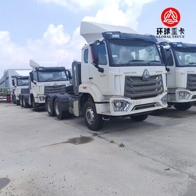 Truk Traktor Sinotruk HOWO NX 6x4 Baru 430HP Heavy Duty Prime Mover untuk Logistik dan Transportasi