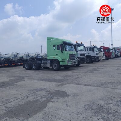 HOWO NX 6x4 Traktor Head Truck 371HP Diesel Prime Mover untuk Transportasi Logistik Tugas Berat