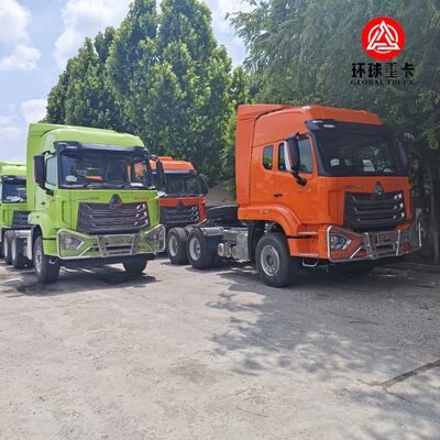 Truk Traktor HOWO NX 6x4 Baru 430HP Prime Mover Heavy Duty untuk Pasar Afrika