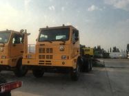 Sinotruk HOWO 50T Mining Dump Truck 371HP Euro Dua Sistem Pengangkatan Depan Standar