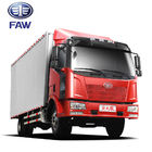 Truk Diesel Tipe Container Heavy Cargo Truck 4x2 Kecepatan Maksimal 96km / H