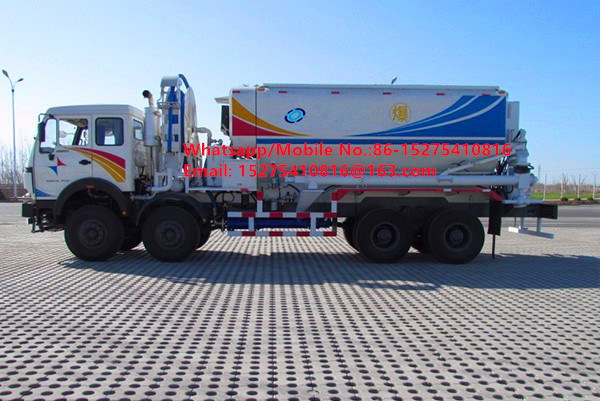 Kapasitas pengisian daya efisiensi tinggi 15/20/25Ton Heavy Ammonium oil explosive Bulk Truck MMU MEMU Untuk Mongolia DR CONGO PERU Ghana Mining Blasting