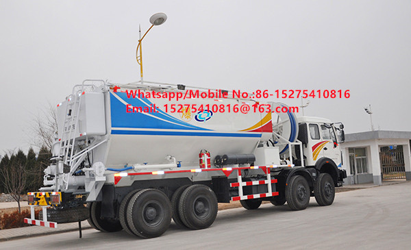 Harga yang wajar asli Cina Keamanan Keandalan Tread Bulk Trucks 15/20/25Ton Heavy Ammonium Oil Explosive Emulsion ANFO Truck MMU MEMU Untuk Mongolia DR CONGO PERU Ghana Mining Blasting BCLH/BCRH/BCZH