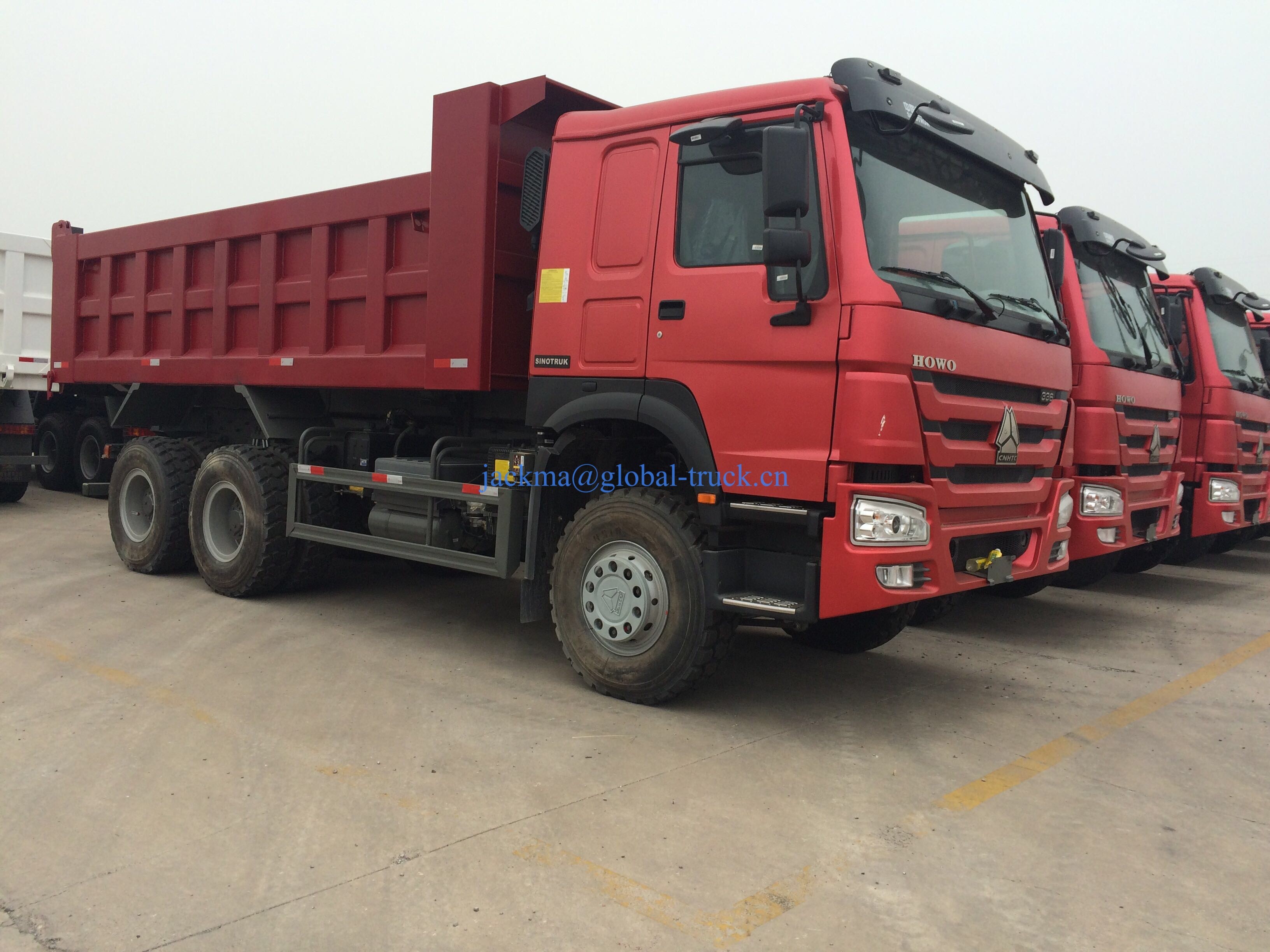 Sepatu 6x4 bekas truk dump SINOTRUK HOWO Ton 10 Roda bekas truk dump