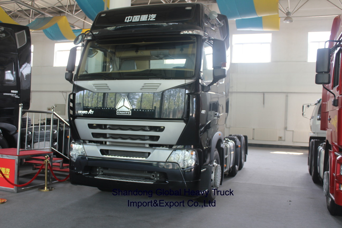 371HP 375HP 420HP Prime Mover Trucks Baru Sinotruck Sino 6 * 4 Sinotruk HOWO truk traktor