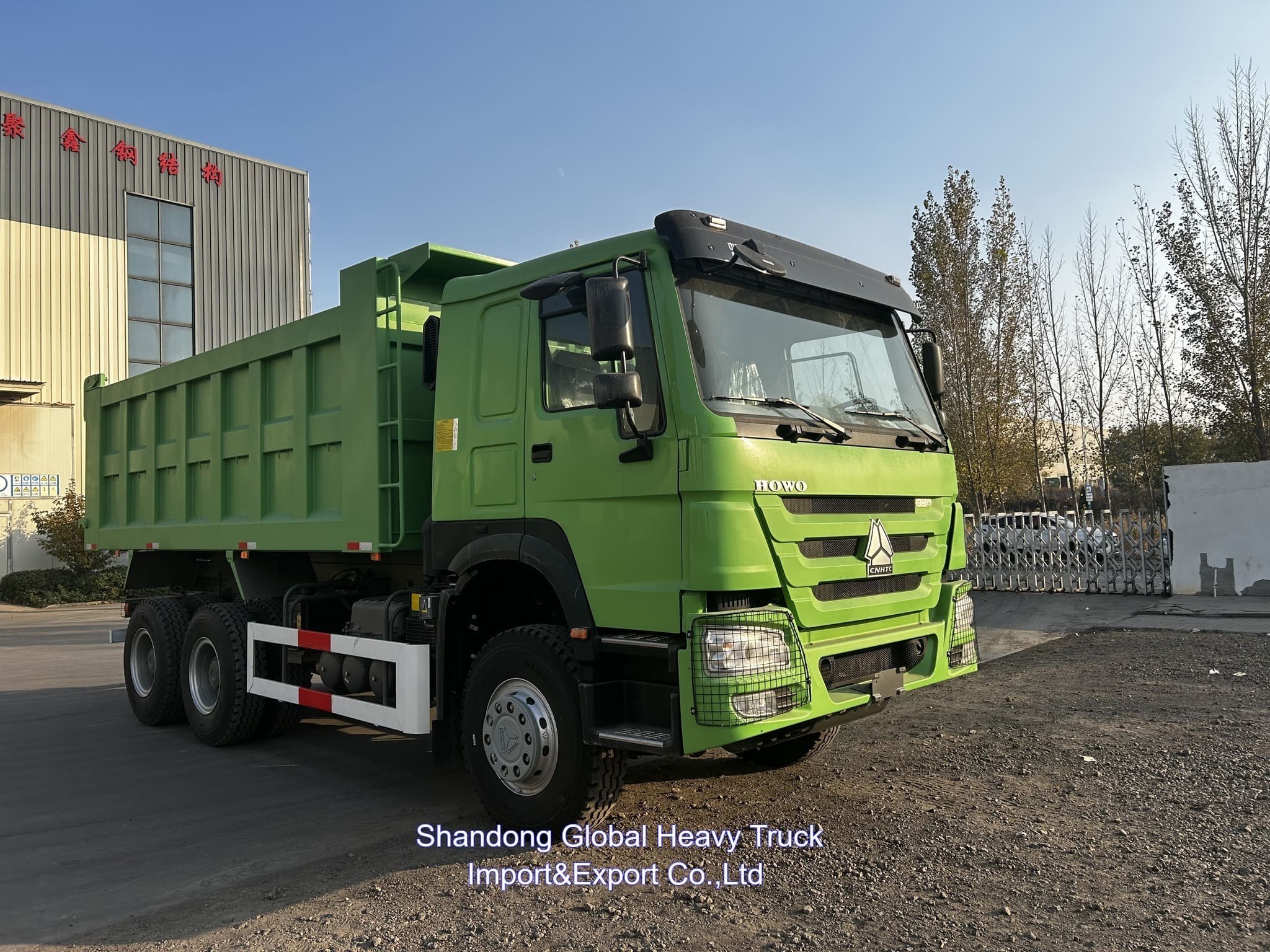 Cina Sinotruck Howo 371 Digunakan Tipper 6x4 30 Ton Canter Digunakan Dump Truck