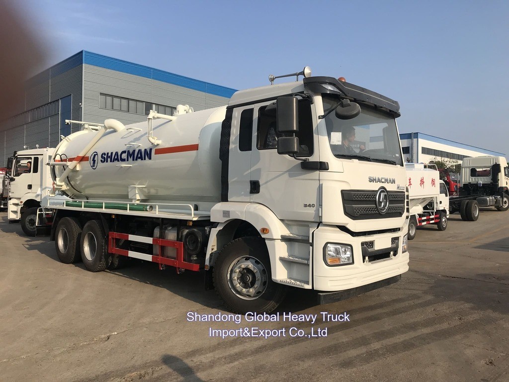 Sinotruk HOWO 6X4 Truk pembuangan limbah atau pembuangan kotoran Truk pengiriman Truk transportasi Truk kargo